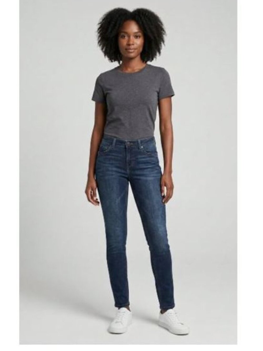 Democracy Ab Technology Freedom Ankle Skimmer Dark Wash Jeans - 6